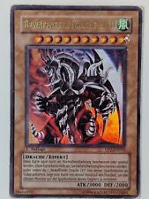 Bewaffneter Drache LV10 DP2-DE013 Ultra Rare Deutsch 1.Auflage Poor YUGIOH