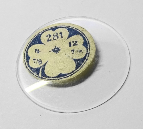 Glas dome armbanduhr - 1,