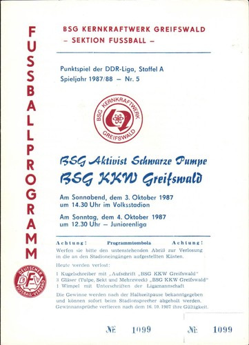 Ddr liga bsg kkw - ddr-liga,