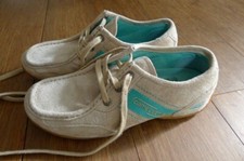 Camel Classic Mokassin Sneaker Schuhe Sommerschuhe Beige Leder TOP