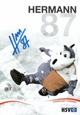 Autogramm - Maskottchen Dino Hermann (HSV) - 2009/2010
