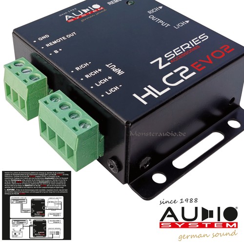 Audio system hlc evo2 - audio,