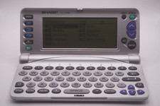 Electronic Organizer SHARP ZQ-700M selten funktionstüchtig vintage rar silber