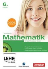 Cornelsen Lernvitamin Mathematik 6. Klasse Lernsoftware für Schüler / Schule