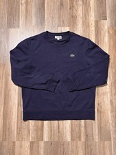 Lacoste Sweater Pullover Vintage Größe L Dunkelblau Top Zustand Wie Neu Y2K