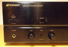 Sansui AU-X317 vollverstärker sehr guter klang + philips go gear mp3 player 4GB