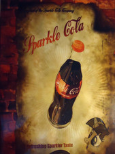 Retro Blechschild   COCA COLA