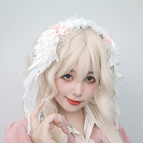 Spitze gothic lolita haarband - gothic,