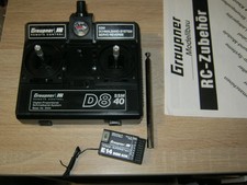 Graupner Sender + Empfänger D 8 und E 14 +Quarzpaar  50 in 40 Mhz