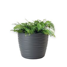 Übertopf Wellen Slim Rund