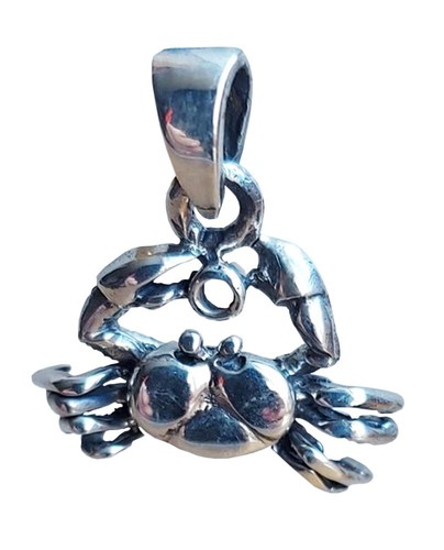 Silber anhänger krebs - anhänger,