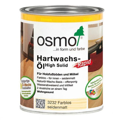 Osmo hartwachs öl - rapid, 0,75