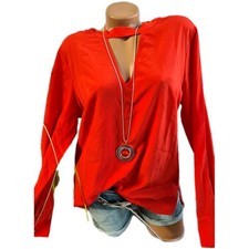 Heine Bluse Tunika Damen rot