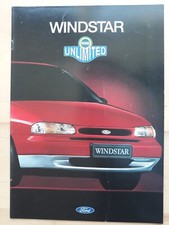 Prospekt / Broschüre Ford Windstar aus 1996  16 Seiten