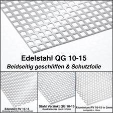 Lochblech Alu Stahl Edelstahl