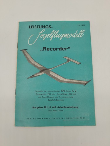 Leistungs-Segelflugmodell