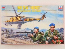 ESCI 9076 Mi-24 HIND Helicopter mit SPETSNAZ KIT 1:72 ungebaut! OVP 1705-27-48