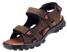 Herren Leder Sandale