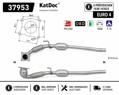 Katalysator vw passat - ✅,
