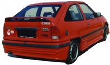 Heckdiffusor Heckansatz Diffusor Tuning passend für Opel Kadett E PP10814