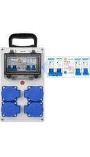 Baustellen-Elektrokasten 230V