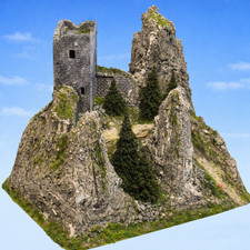 Handgefertigtes Diorama H0