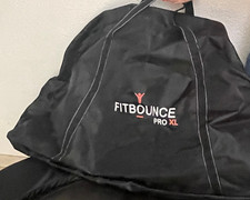 TRAMPOLIN FITBOUNCE PRO XL-KLAPPBAR-ORTHOPÄDISCH-INDOOR-stabilGriff-GERÄUSCHLOS-
