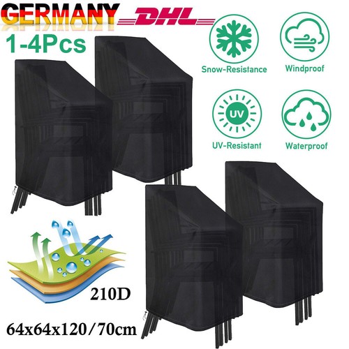 Schutzhülle stapelstühle - 4x,