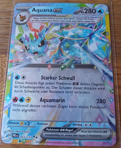 Pokemon aquana 023 131 - ex, pre