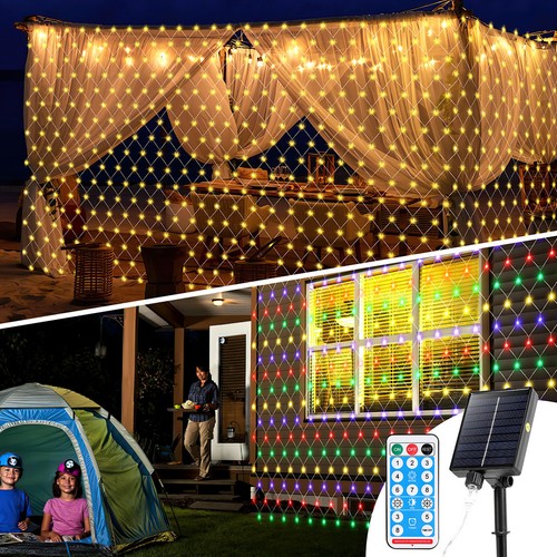Solar lichternetz außen led - lichternetz,