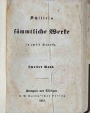 Schillers sämtliche Werke in