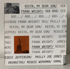 LP * FRANK WRIGHT - Kevin, My Dear Son ... * France 1978 SUN * FREE JAZZ *