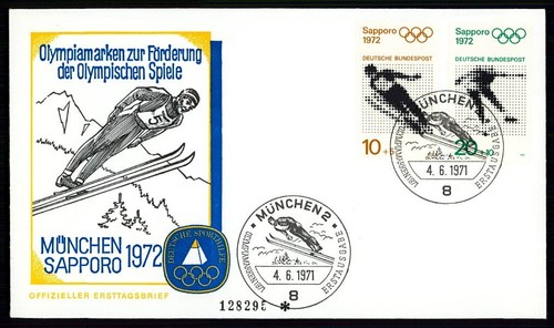 Brd bund fdc - fdc, 1971