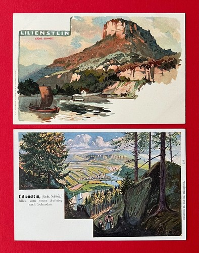 Litho ak sächsische - litho,