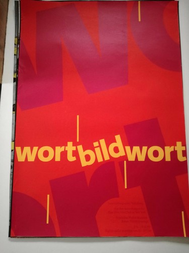 Plakat wortbildwort 1989 type - 1989,