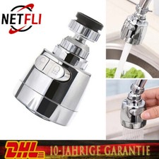 Wasserhahn End Nozzle 360° Schwenkbrause Küchenarmatur Sprühkopf Wassersparer