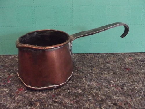 Tiegel kupfertopf mit stiel - kupfertopf,