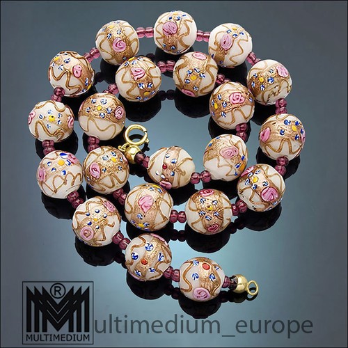 Vtg murano glas kette - murano,
