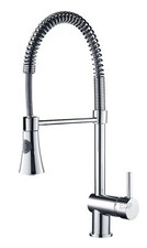 Einhebelmischer Spiralfeder Küchenarmatur Spültisch Brause Wasserhahn Gastro