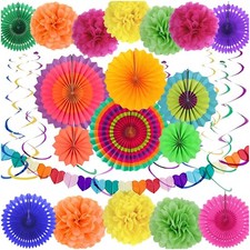 Party Dekoration Pompons