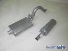 Auspuff Set Mitteltopf +