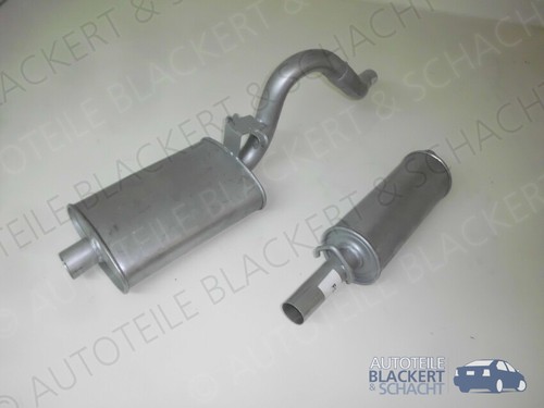 Auspuff set mitteltopf - set, +