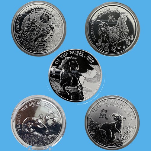 Lunar royal mint 1 oz - lunar,