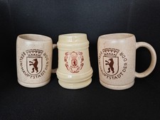 3 Bierkrüge DDR, " Hauptstadt