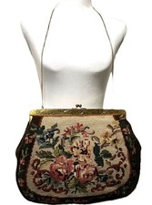 Antike Art Déco Petit Point