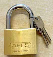 Abus 85/70 mm Messing
