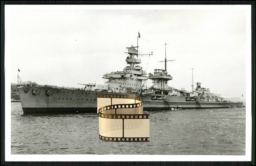Foto leichter kreuzer - ak,