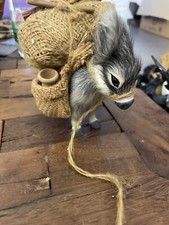 Esel, Felltier, beladen - Biblische Erzählfiguren/Alt/Krippenspiel/sehr gut