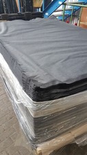 Baumwollnessel Nessel Stoff schwarz-grau 10m x 3m Schleiernessel ohne B1