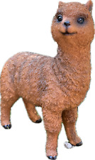 Alpaka Deko Figur Tierfigur  Lama wetterfest Gartenfigur